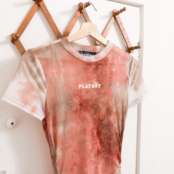 Sheer Playboy Y2K Style Dress - Picture 1 of 5